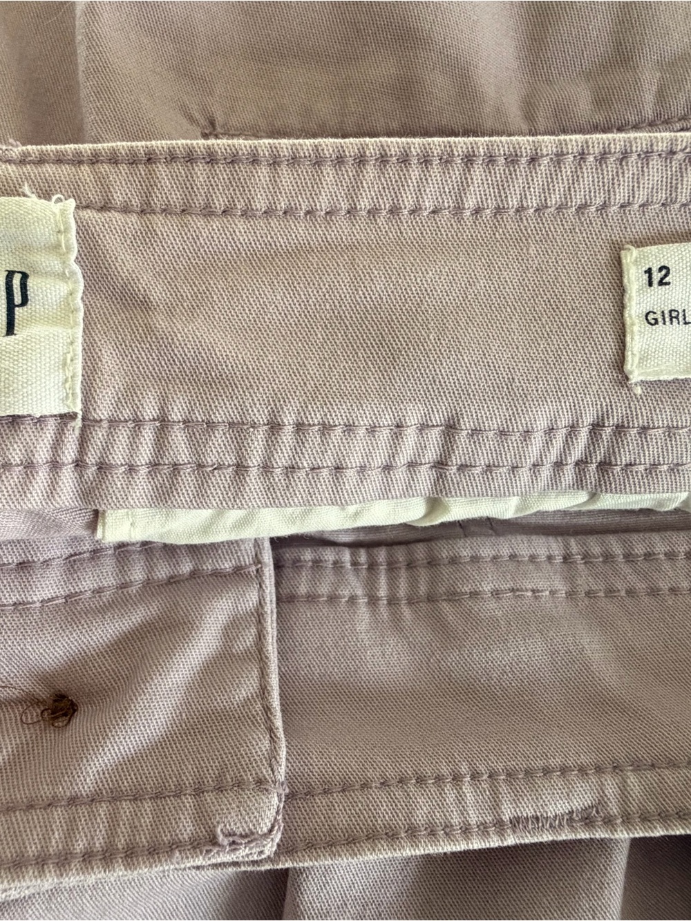 GAP Lavender Girlfriend Khaki Pants - Picture 3 of 3